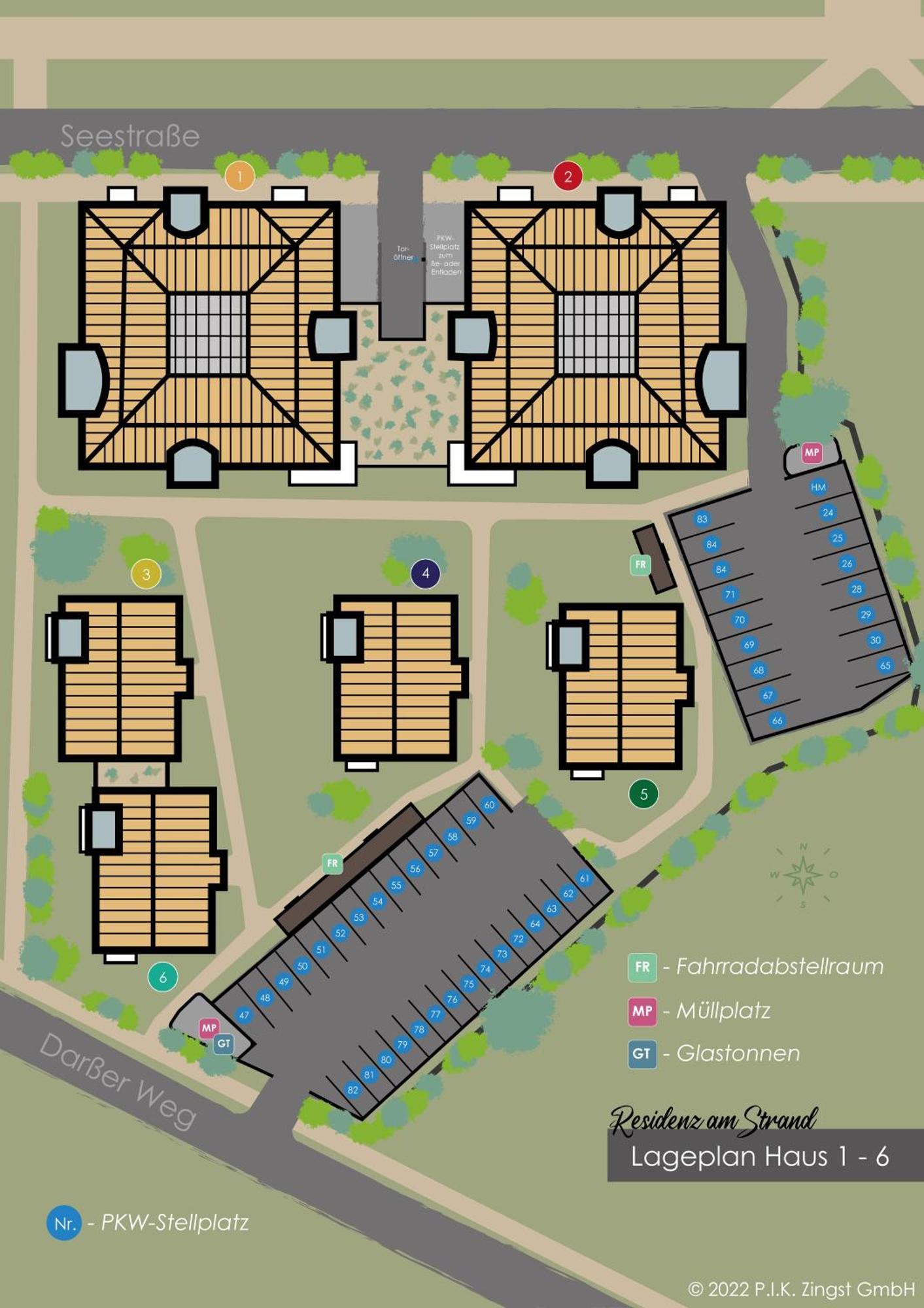 זינקסט Residenz Am Strand Wohnung 2-43 מראה חיצוני תמונה
